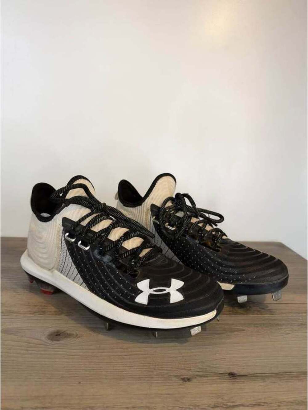 Under Armour Harper 4 Low ST Metal Baseball Cleats Size 10 3022059-101